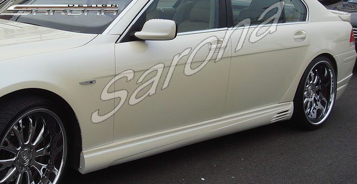 Custom BMW 7 Series  Sedan Side Skirts (2002 - 2008) - $650.00 (Part #BM-009-SS)